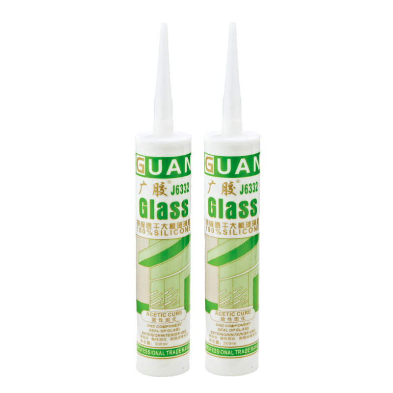 Guangjiao J6332 Premium nopeasti kovettuva lasisilikonitiiviste suurille paneeleille